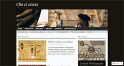 Desktop Screenshot of clioetcetera.com